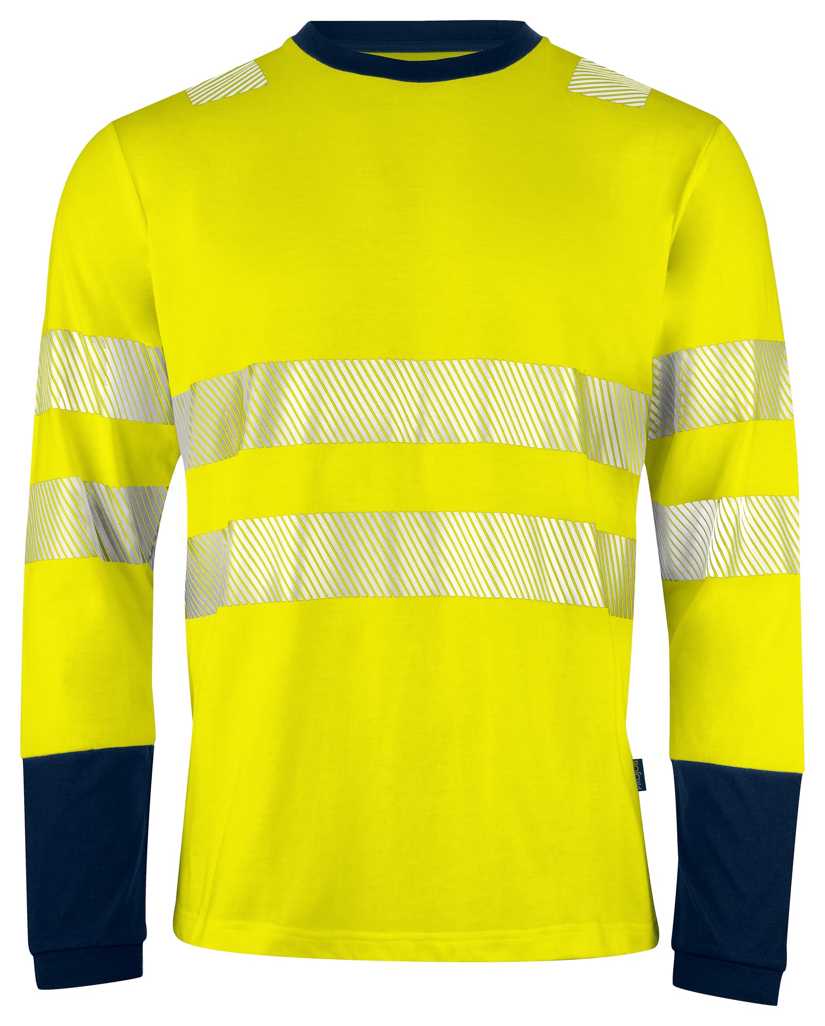 6014 T-shirt Langermet EN ISO 20471 Kl 3/2 – bilde 1