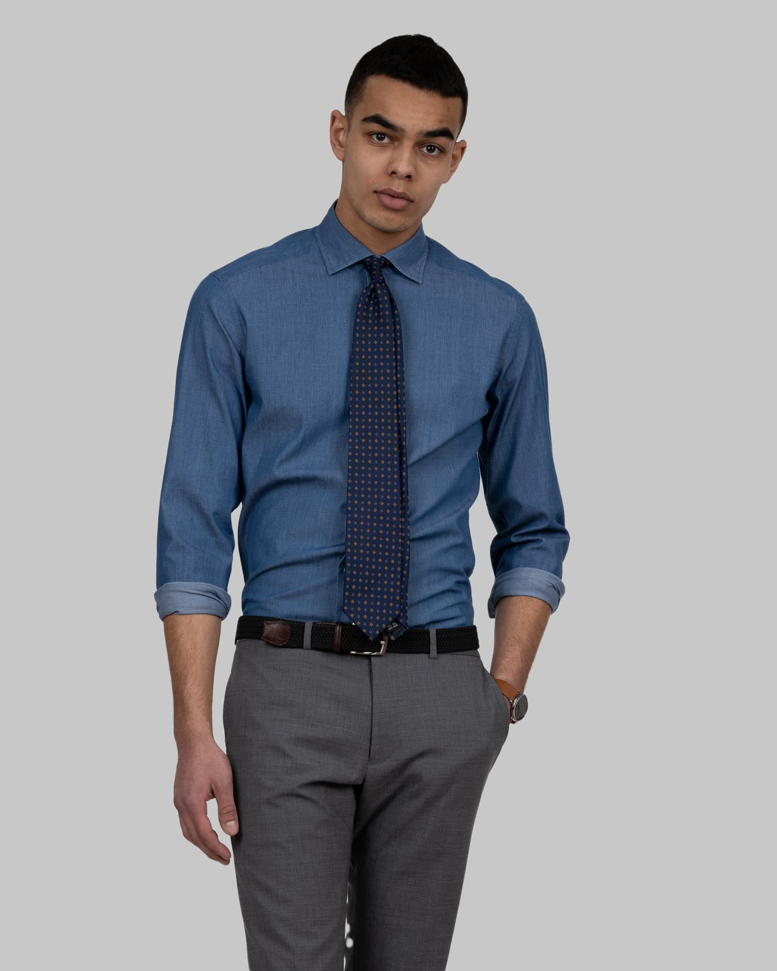 JH&F Indigo Bow 130 Slim Fit – bilde 1