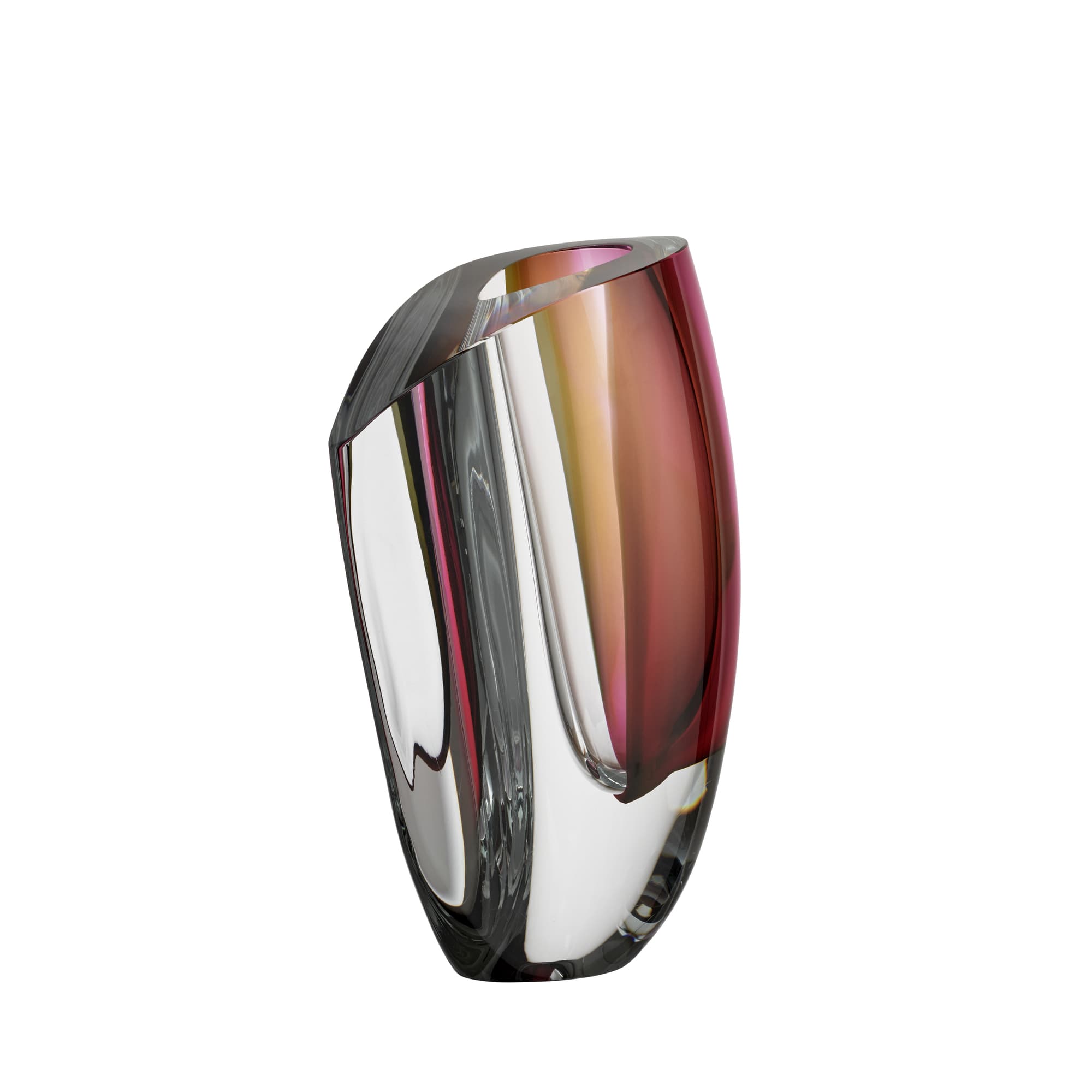 Mirage vase grey/red 310mm, GW AC-23