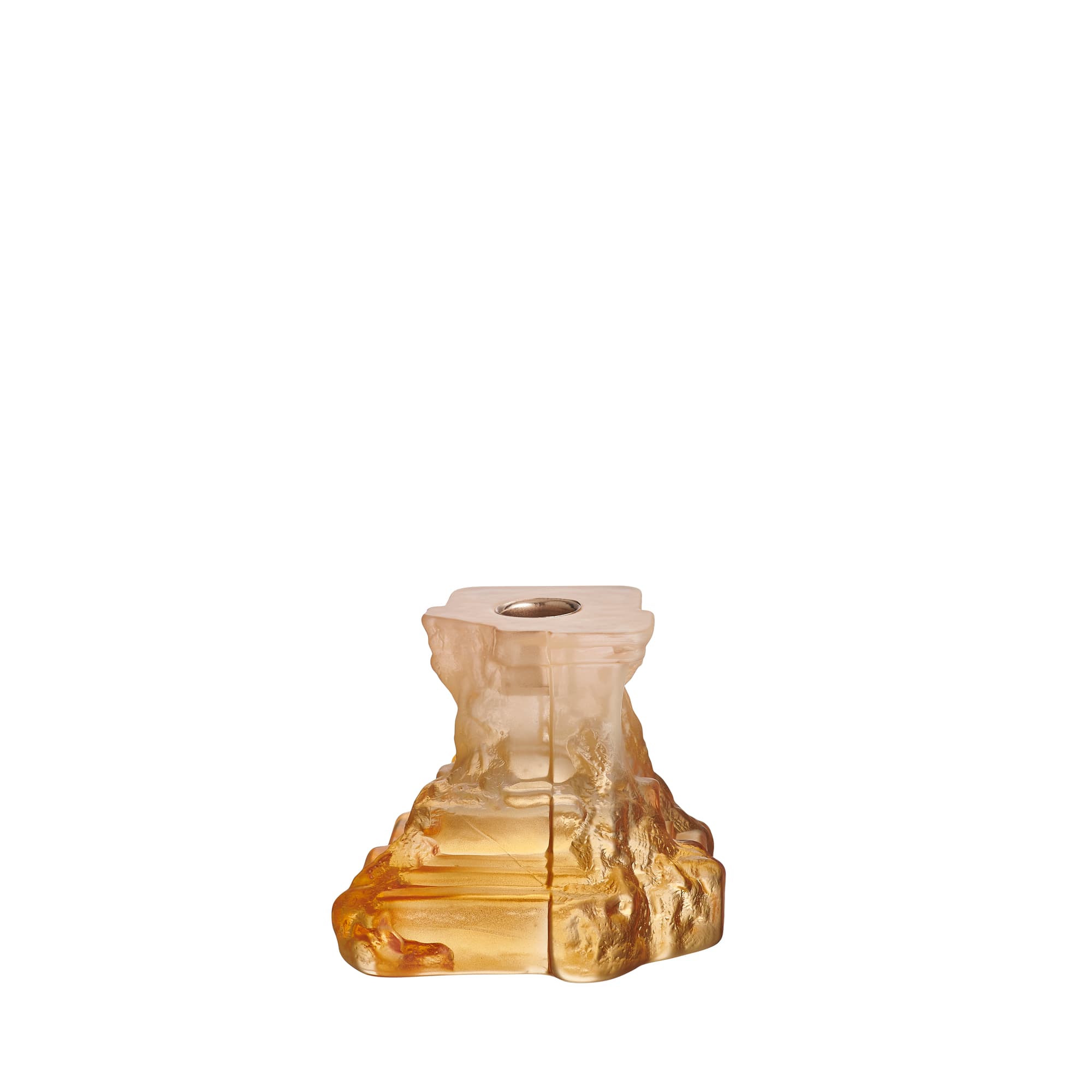 Rocky Baroque candlestick amber haze 95mm
