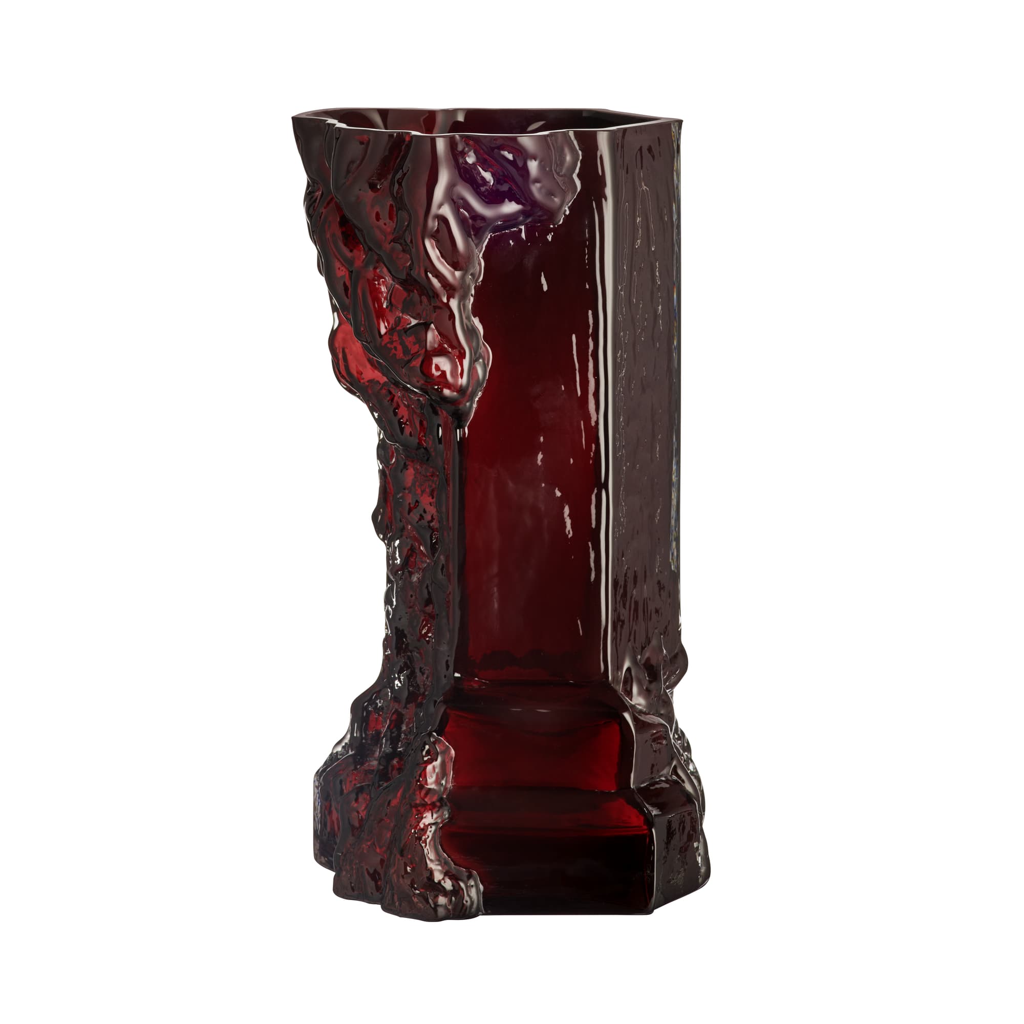Rocky Baroque vase oxblood 350 mm