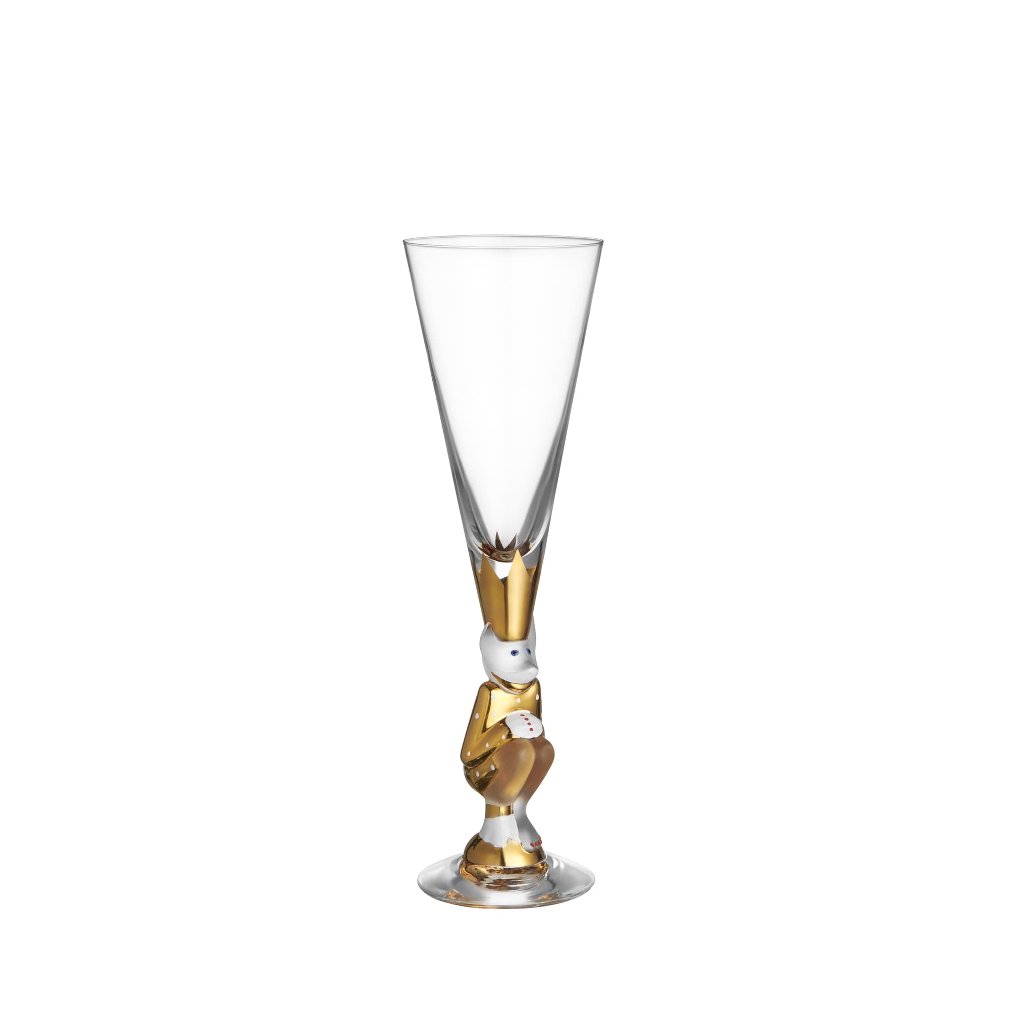 The sparkling devil champagneglass gull 19cl