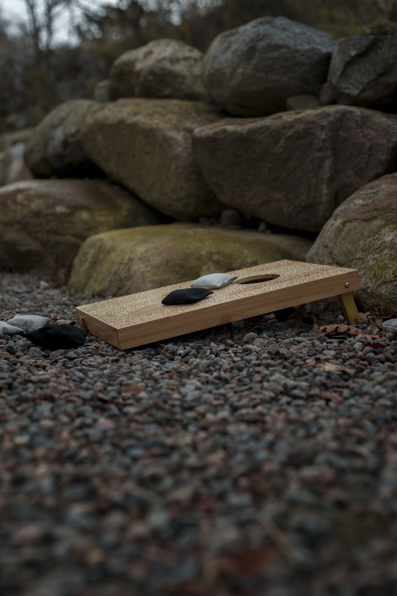 Cornhole Spill