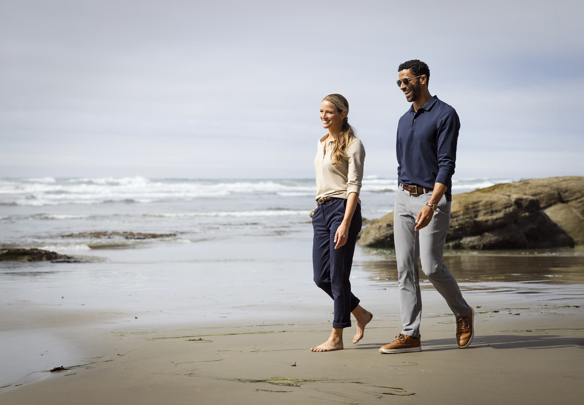 Advantage Long Sleeve Polo Men